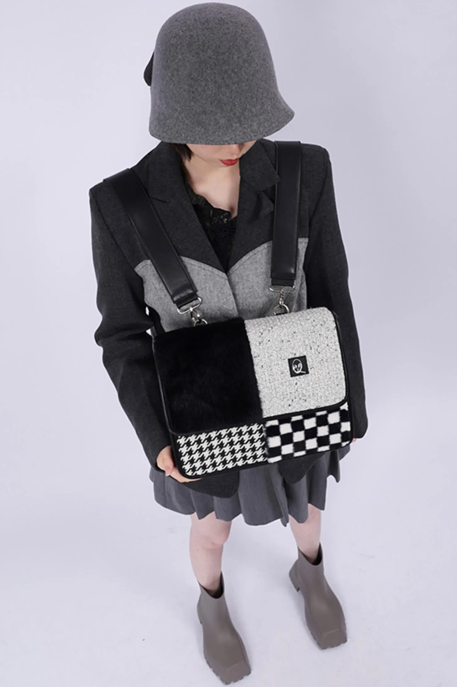 Color Clash Crossbody Bag
