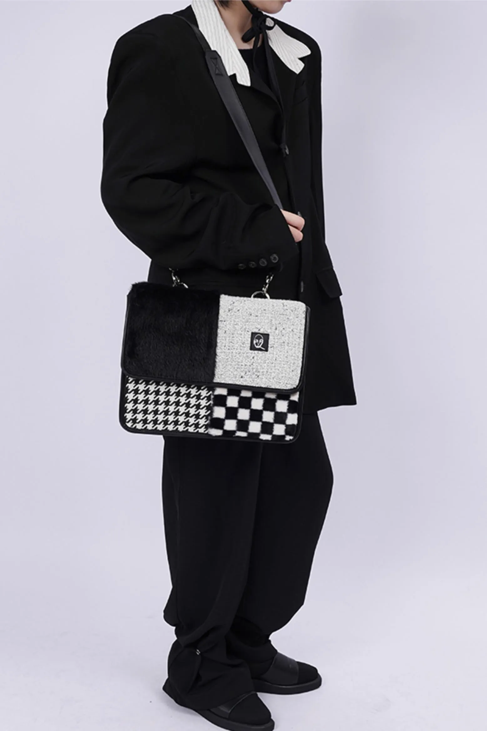Color Clash Crossbody Bag