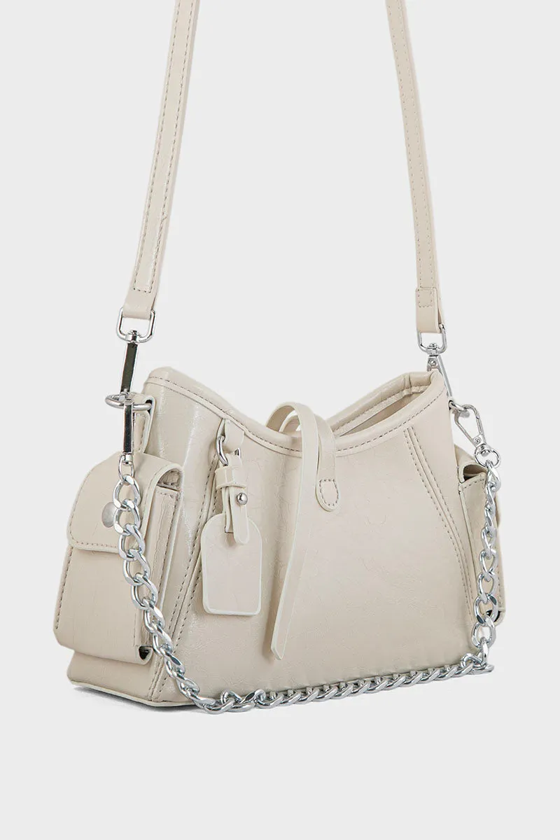 Cross Shoulder Bags BS2116-Ivory