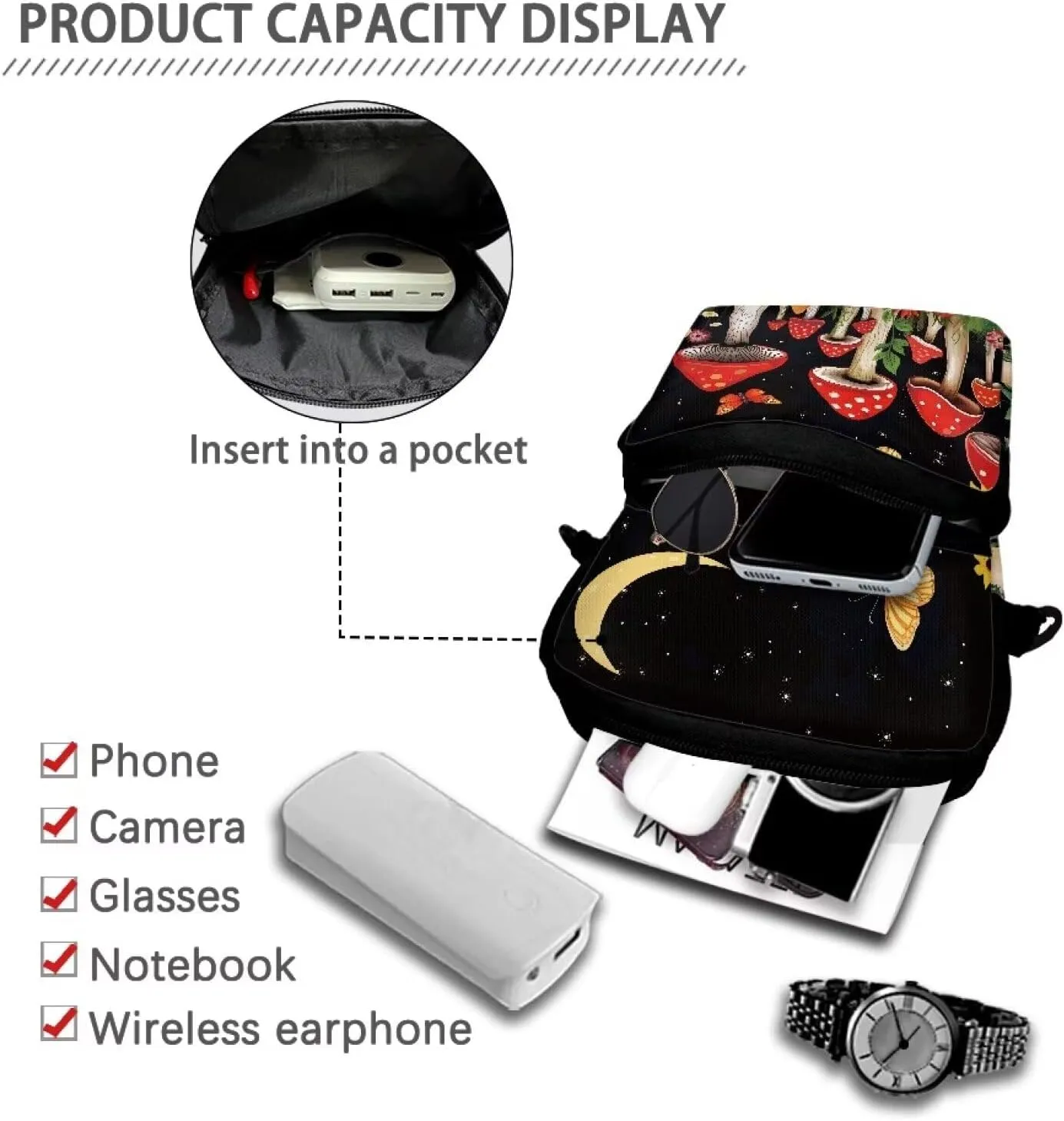 Crossbody Bag for Men Small Cell Phone Purse Wallet Women Shoulder Handbag Travel Gym Bag