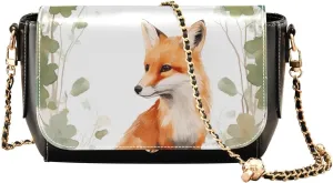 Crossbody Bags For Women Easter Eggs Bunny Rabbit PU Leather Purse Handbag 20847854