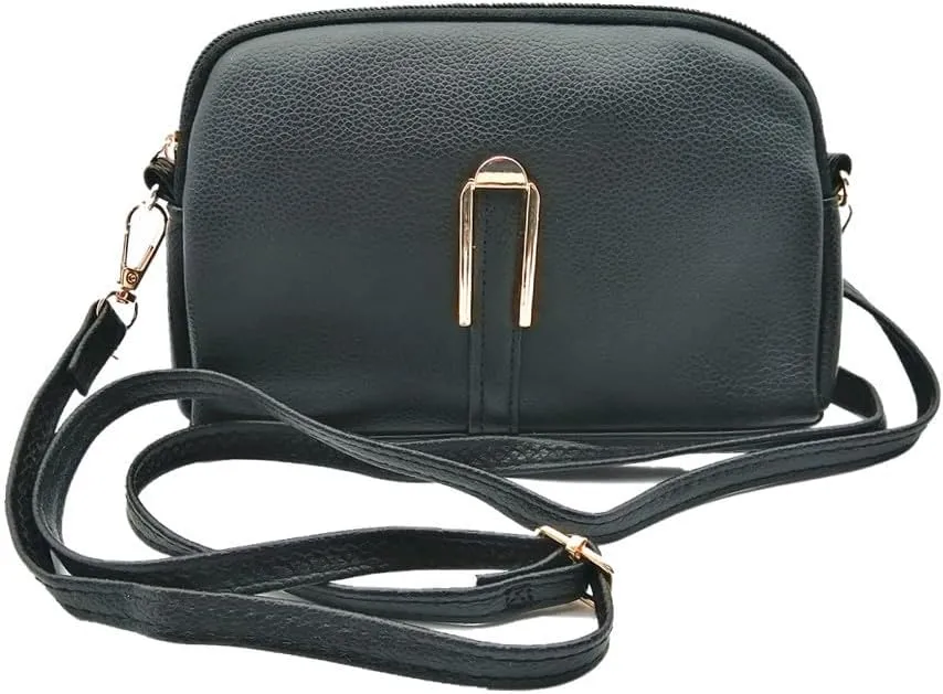Crossbody Bags for Women, Leather Crossbody Purse Shoulder Bags Lightweight Small Purses for Women