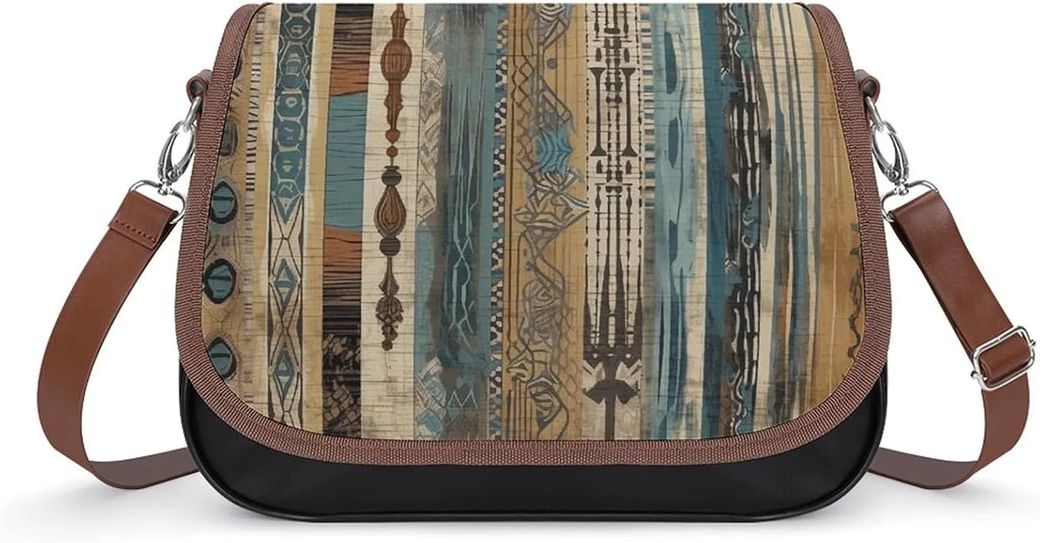 Crossbody Bags for Women Purses Pillars And Totems Printed Handbags for Women Sling Bag for Women's Daily Life Or Work