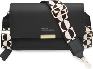 CrossBody Bags with Touchscreen Cell Phone Purse Window Zipper Pocket,RFID Blocking Card Holder iPhone bag for Women