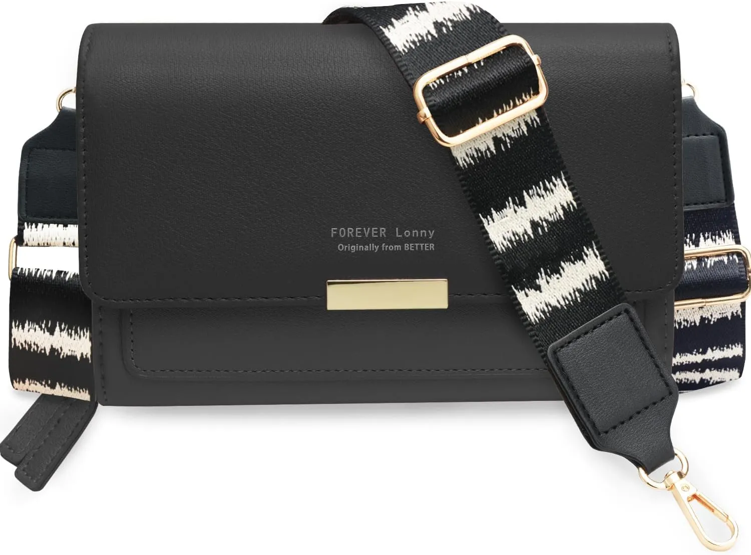 CrossBody Bags with Touchscreen Cell Phone Purse Window Zipper Pocket,RFID Blocking Card Holder iPhone bag for Women