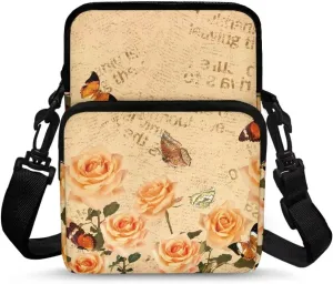 Crossbody Phone Bag Shoulder Arm Bag Cell Phone Purse Key Holder Credit Card Organiser Wallet