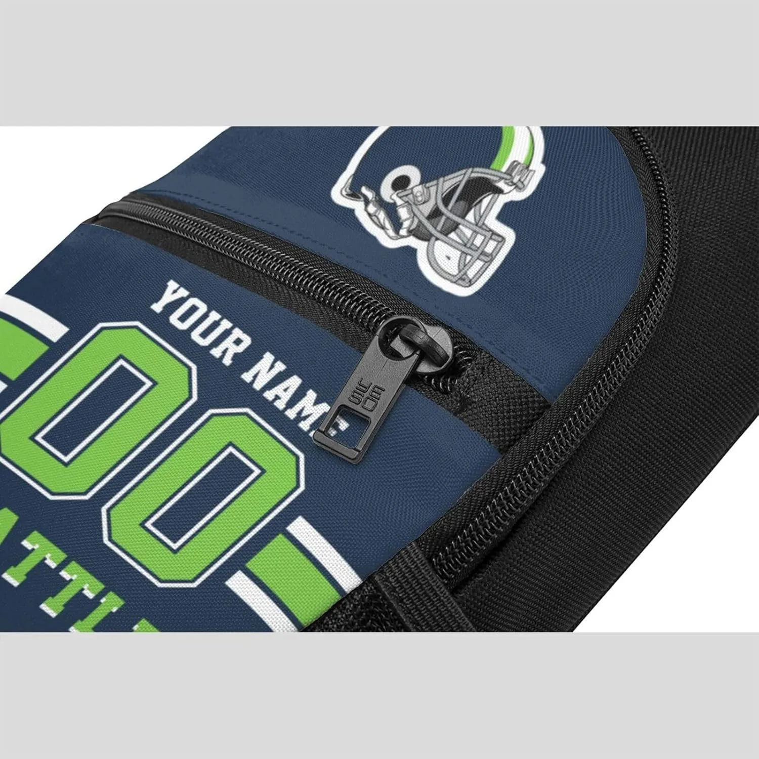 Custom Sling Bag, Personalized Crossbody Bags with Name and Number, Customize Sling Shoulder Backpack