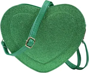 Cute Heart Bag Heart Crossbody Shoulder Bag, PU Leather Shoulder Purses for Women