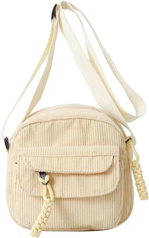 Cute Purse for Women Strawberry Bag Corduroy Tote Bag Work Messenger Bag Cute Crossbody Bag Handbags Everyday Bag