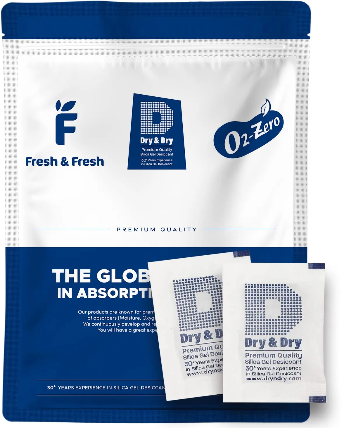 Dry & Dry 5 Gram [240 Packets] Silica Gel Packets, Desiccants - Rechargeable Fabric Silica Gel Packs, Silica Gel, Silica Packets, Desiccant Packs for Storage