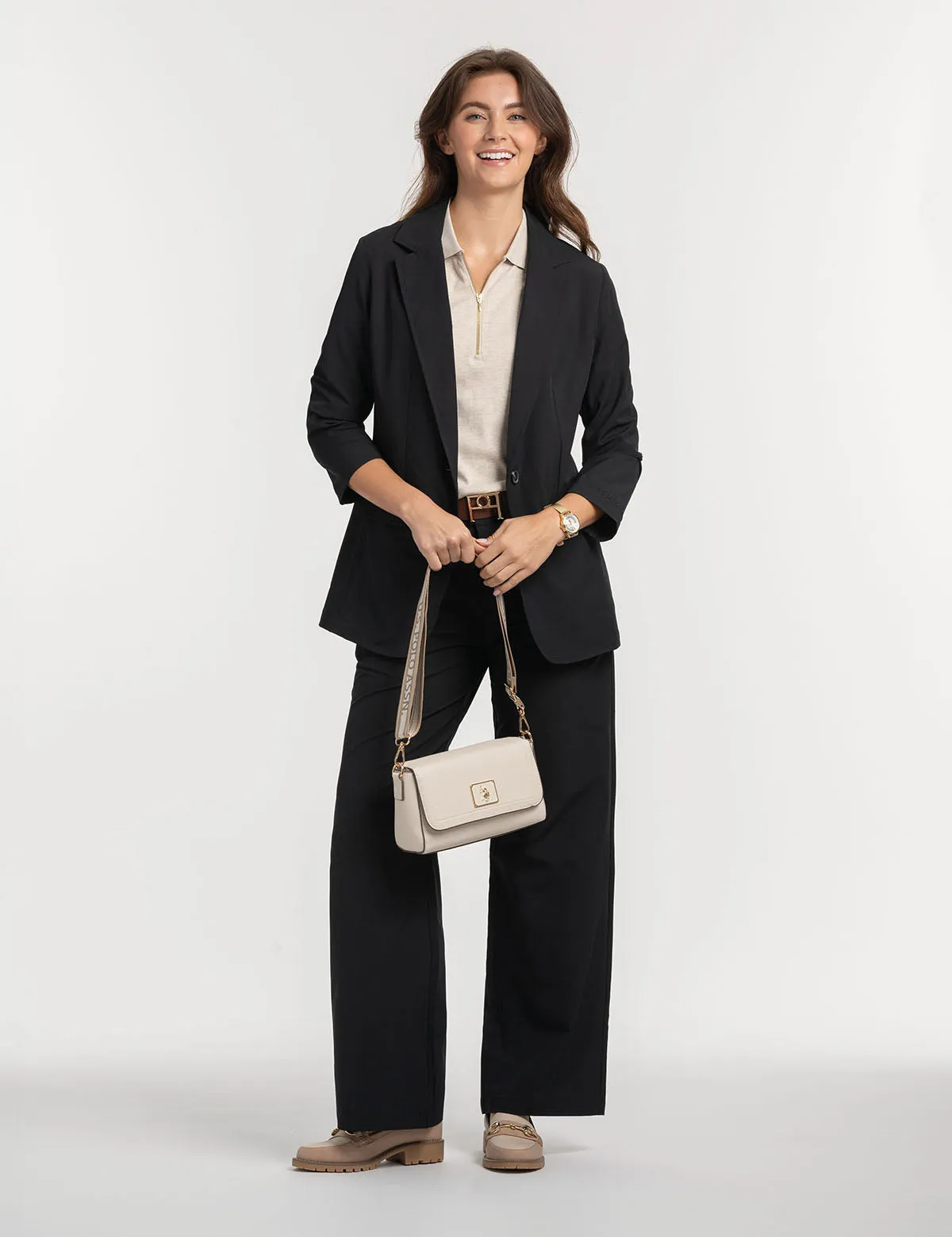 ENAMEL CROSSBODY BAG