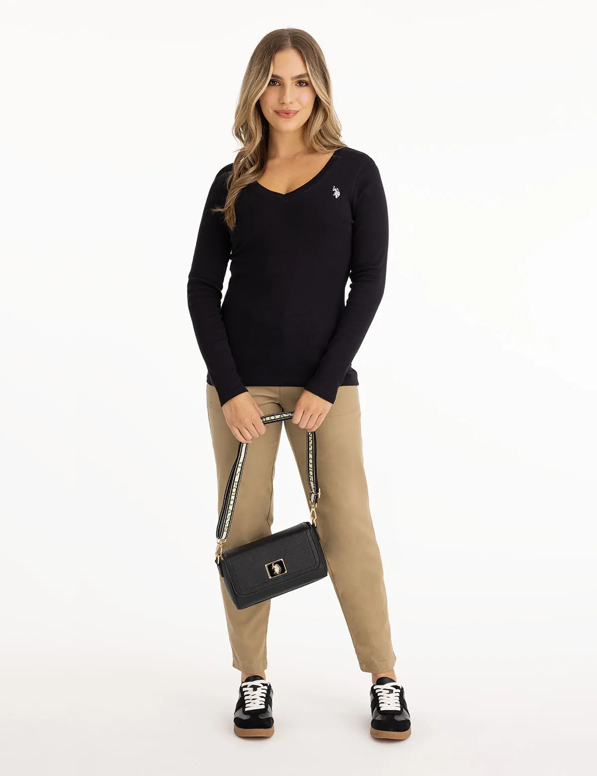 ENAMEL CROSSBODY BAG