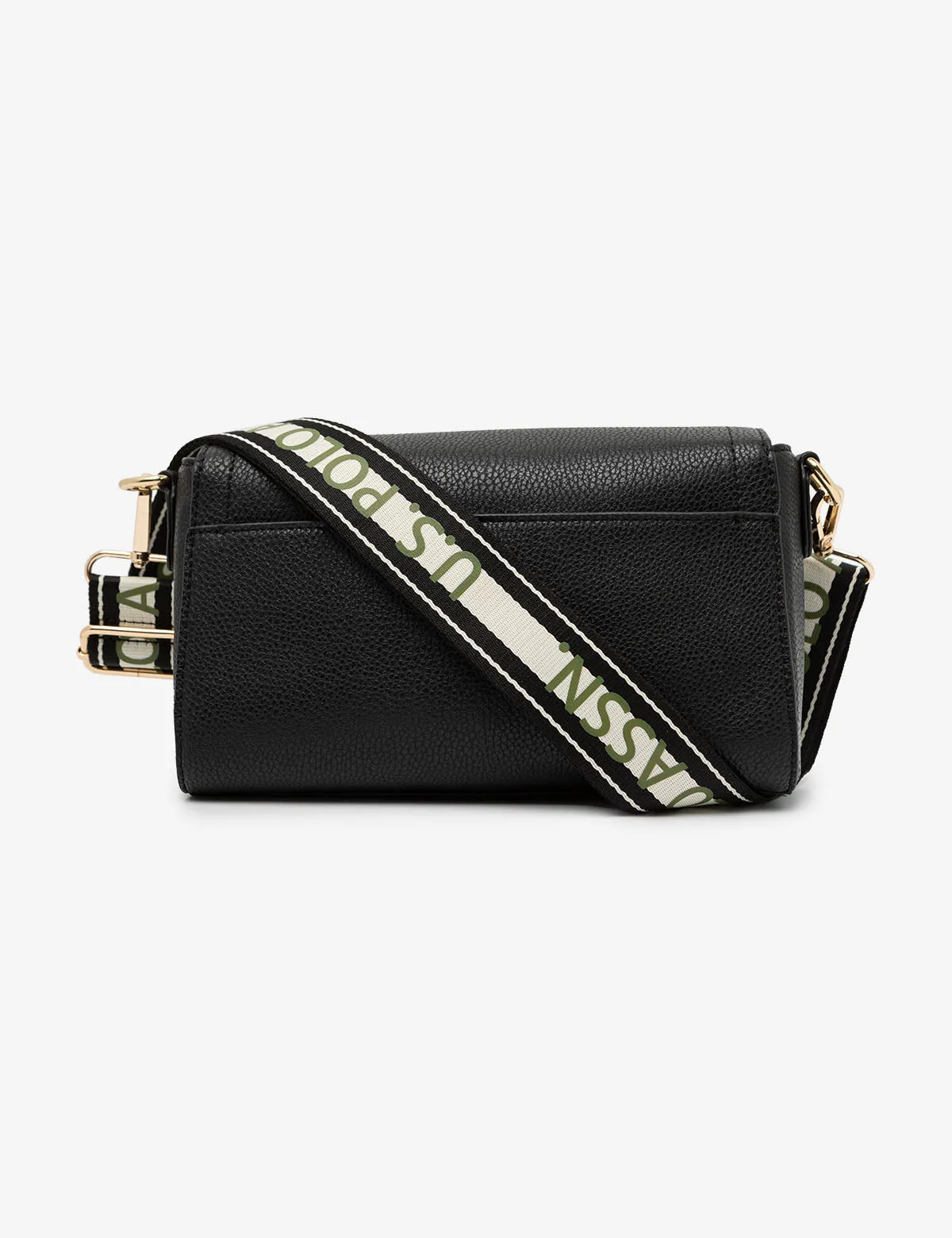 ENAMEL CROSSBODY BAG