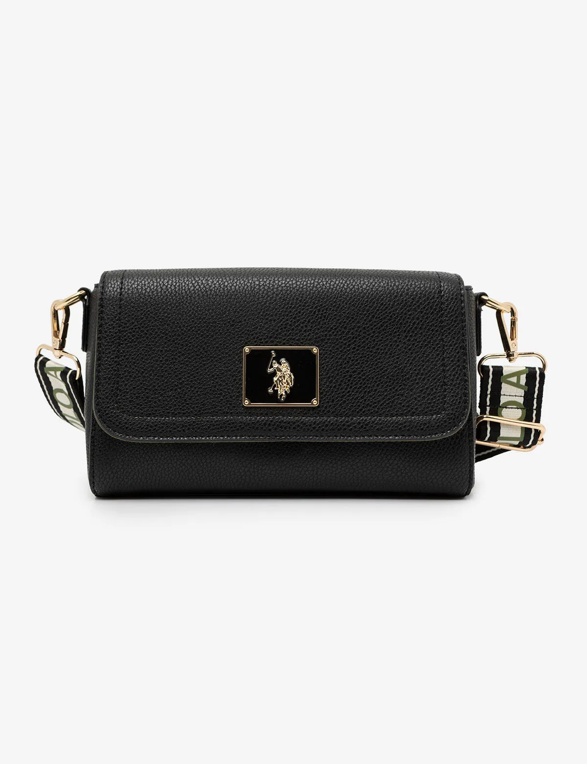 ENAMEL CROSSBODY BAG