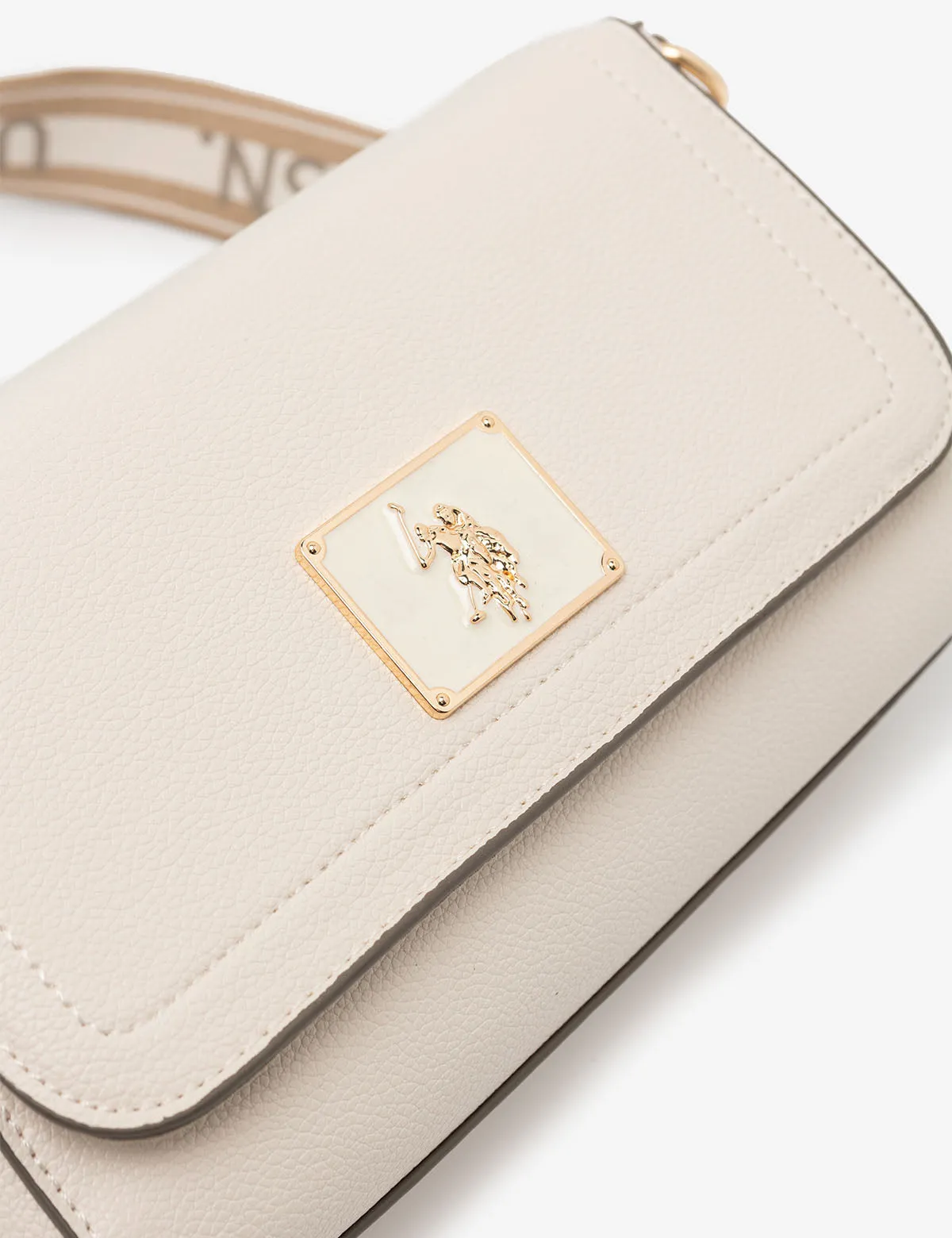 ENAMEL CROSSBODY BAG