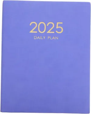 English Agenda Notebook 2025 Planner A4 Size Daily Planner for Students and Professionals