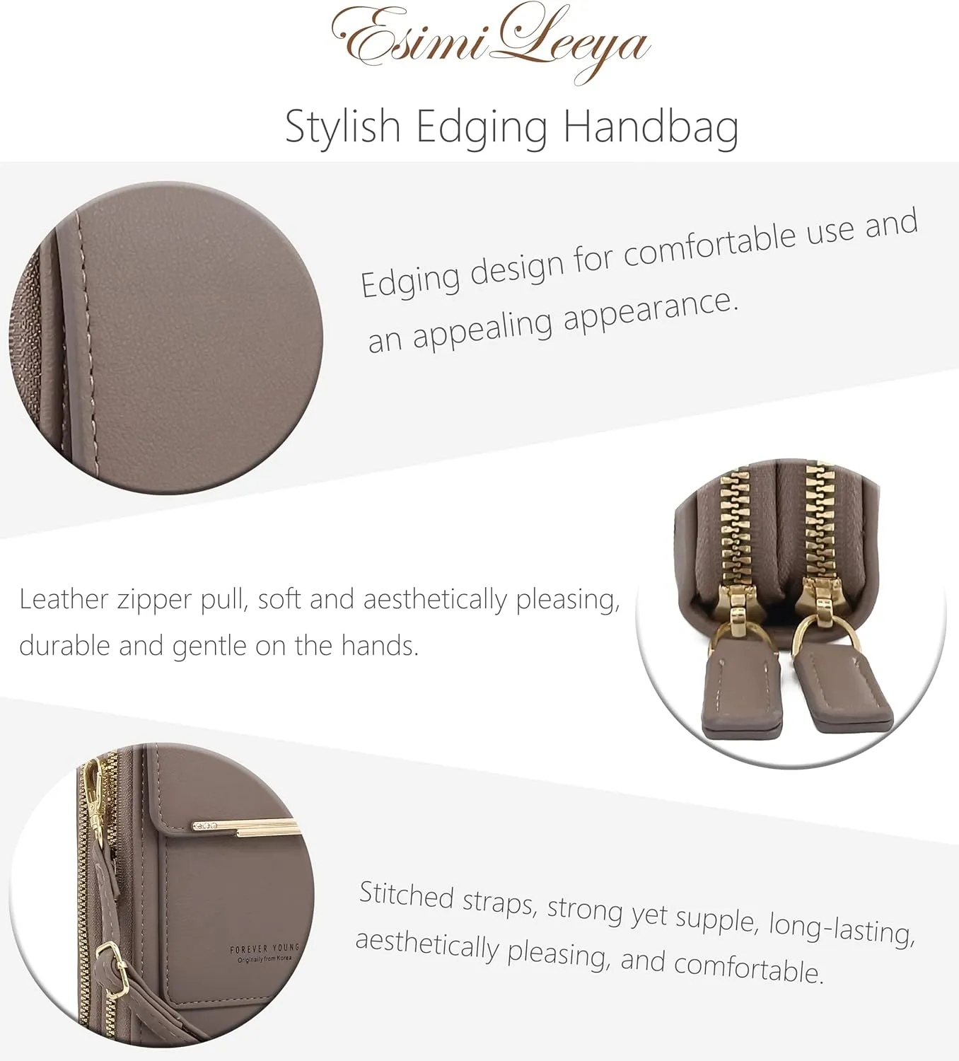 Esimileeya Small Compact Cell Phone Crossbody Bags for Women Trendy Purses Touchscreen Shoulder Bag with Credit Card Slots
