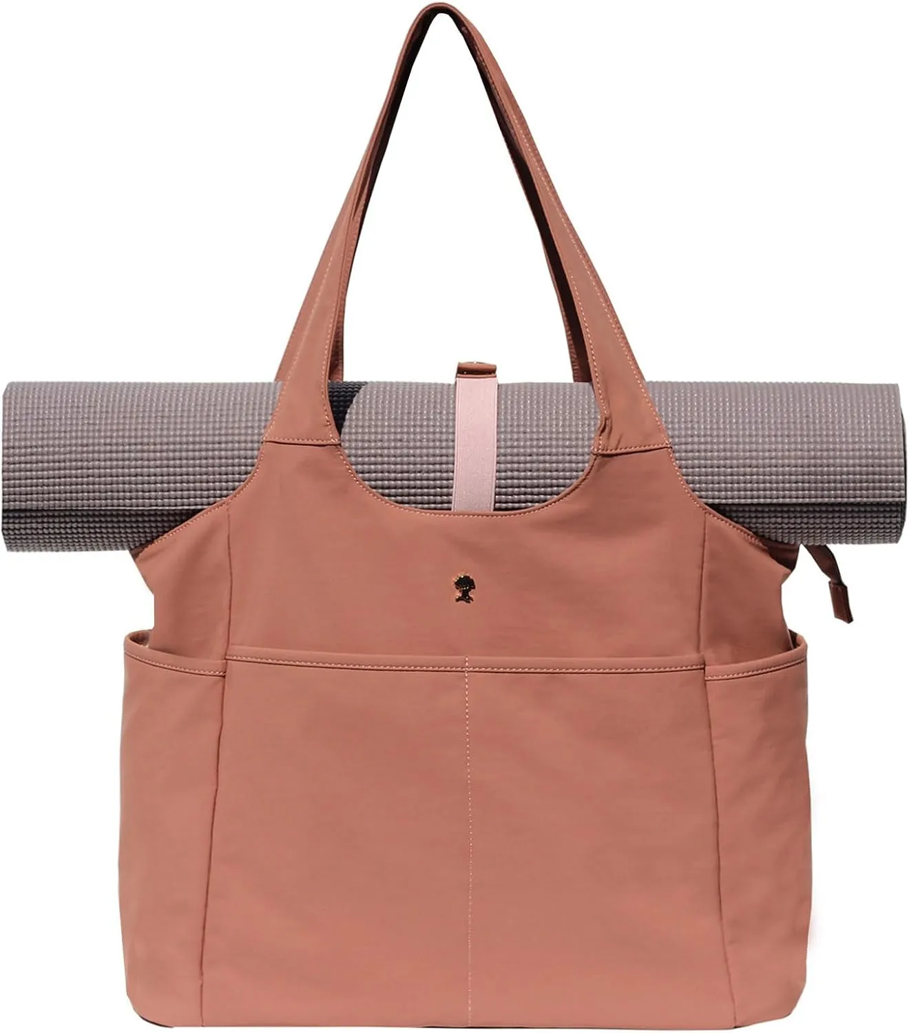 ESVAN Yoga Tote Bag Mat bag Women Shoulder Bags Carryall Tote for Travel Office Workout Gym Nurse Beach