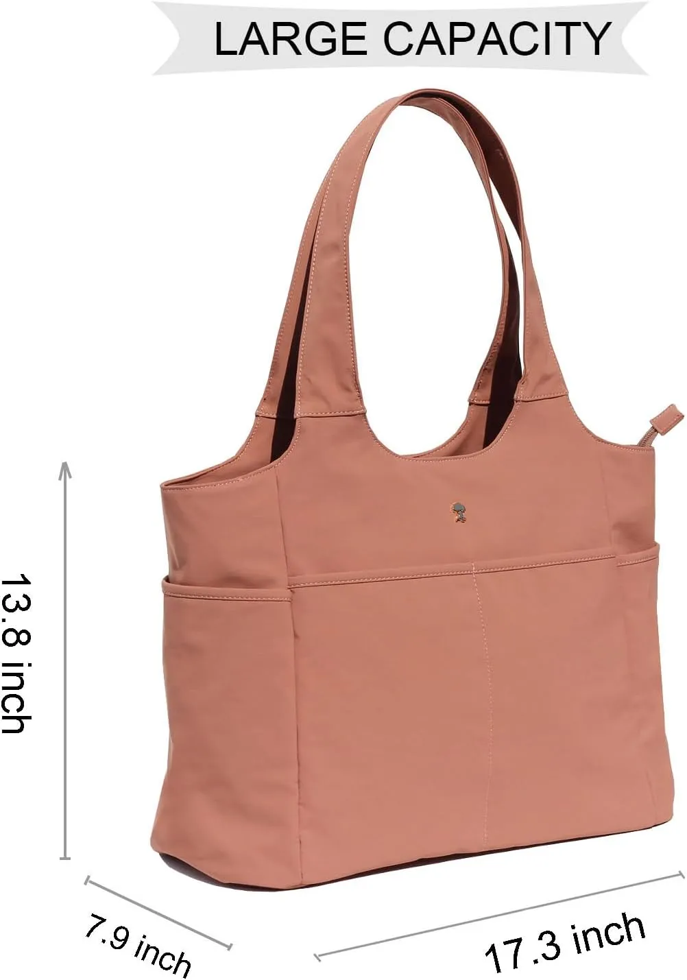 ESVAN Yoga Tote Bag Mat bag Women Shoulder Bags Carryall Tote for Travel Office Workout Gym Nurse Beach