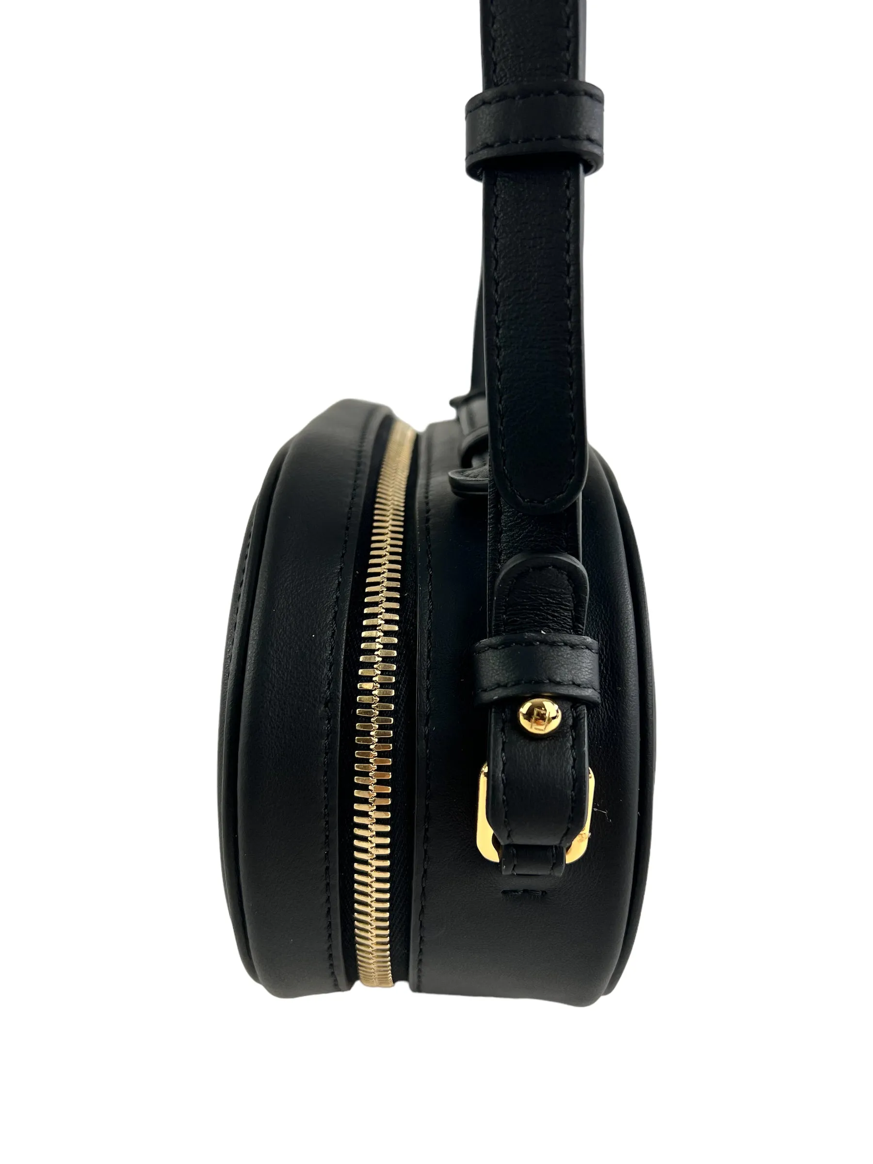 Fendi Black O’Lock Mini Camera Case Crossbody