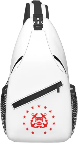 Flag of the United States Deputy Secretary of the Treasury Crossbody Bags For Women Men Chest Backpack Gym Shoulder Bag Travel Outdoor Sports Casual Crossbody Bags