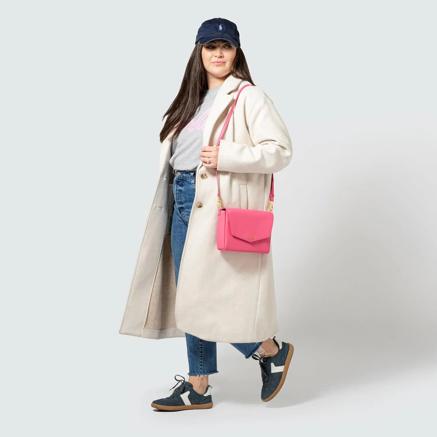 Freshly Picked Classic Crossbody Bag for Women - Stylish Handbag and Crossbody Purse Made with Premium Vegan Leather
