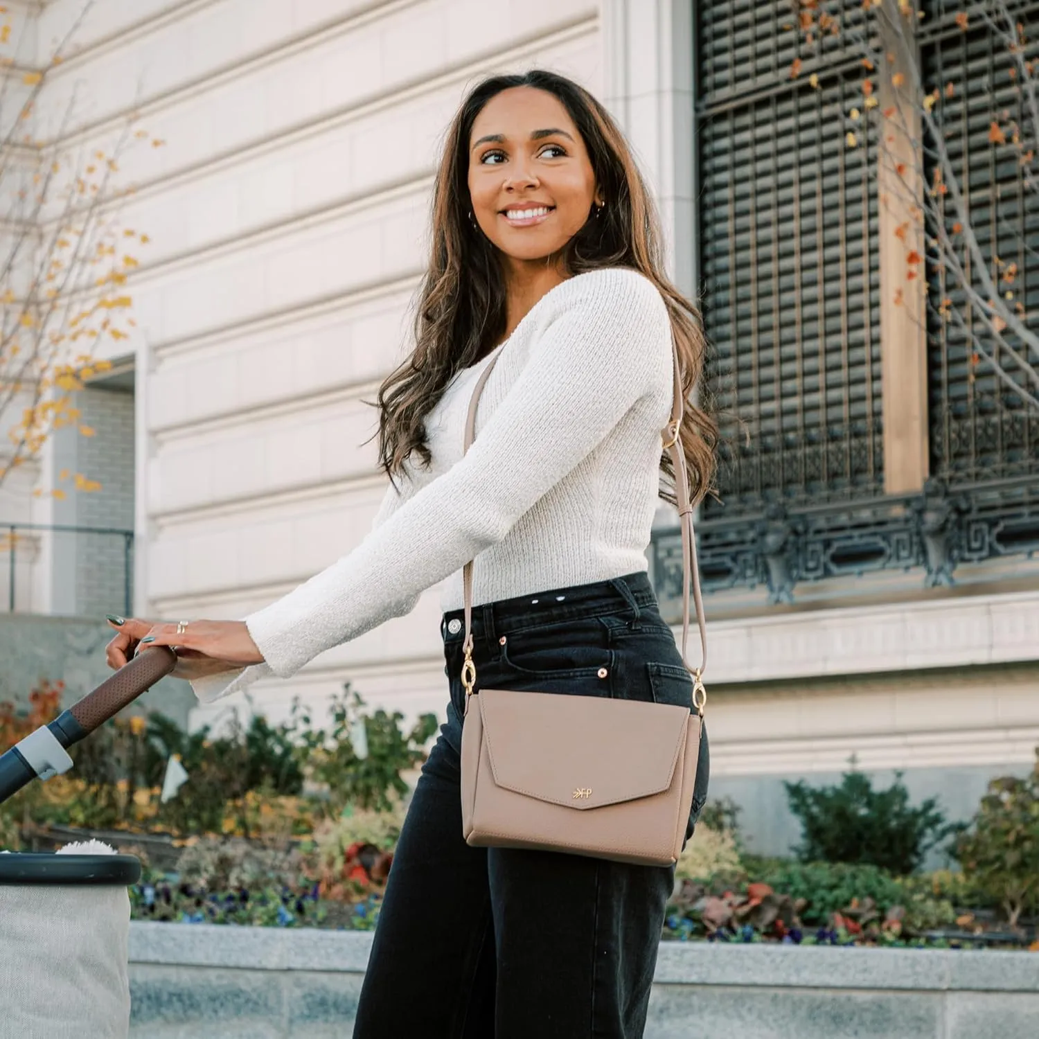 Freshly Picked Classic Crossbody Bag for Women - Stylish Handbag and Crossbody Purse Made with Premium Vegan Leather