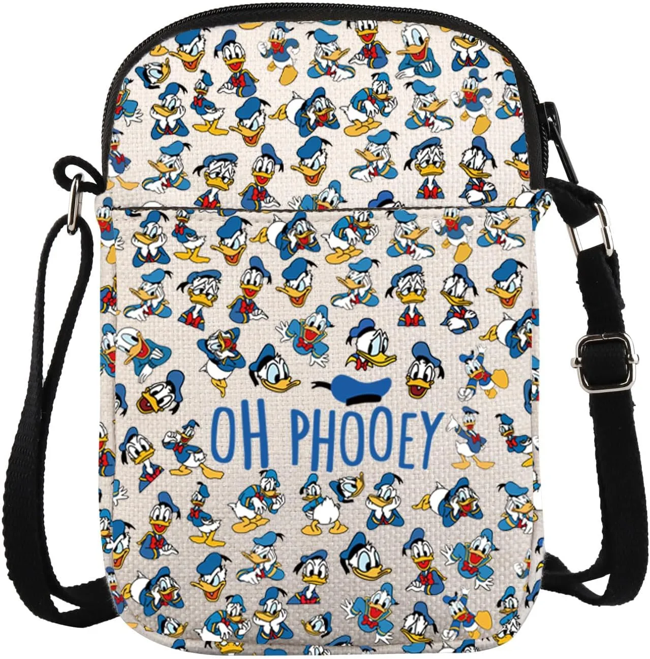 Funny Duck Crossbody Bag Oh Phooey Gift Duck Lover Gift Donald Inspired Gift