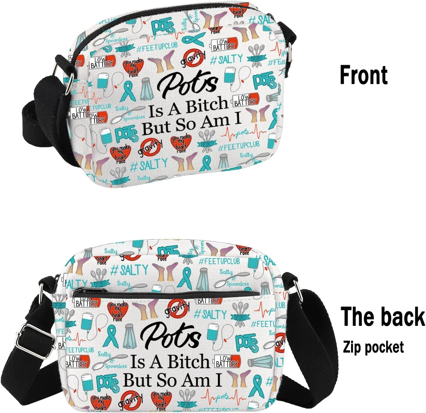 G2TUP Funny Polish Lover Gift Polish G-irl Makeup Bag Polish Landmarks Cosmetic Bag Polish Vacation Gift Polish Souvenir Gift (Polish G-irl HS)
