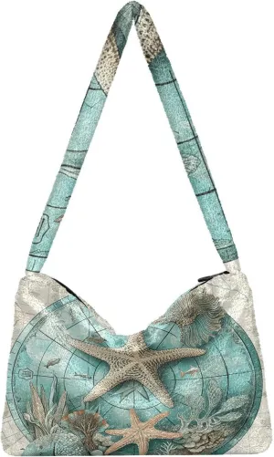 GAIGEO Cute Cat Behind Broken Wall Women's Bag, Crossbody Bookbag for Women, Womens Outdoor Bag