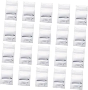 Gatuida 50Pcs Self Sealing Dried Food Bags Transparent Food Packaging Oil Snack Storage for Kitchen Refrigerator Food Preservation