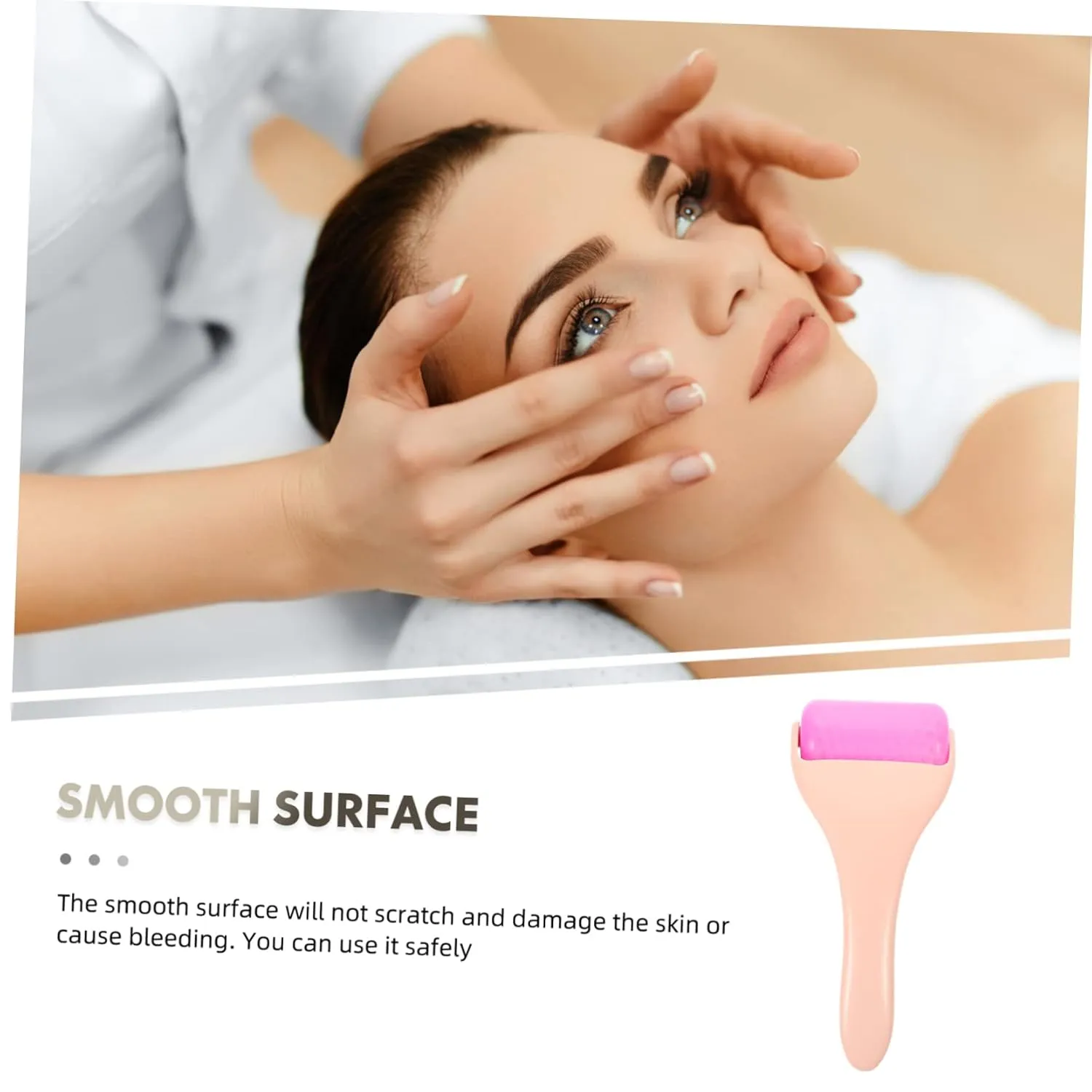 Gatuida Massage Roller Portable Lift Face Roller Ice Deep Sculpting Firming Beauty Cooling Wrinkles Face Massager Tool Ice Face Roller Eye Cream Roller Ice Roller Skin Care Tool Purple Abs