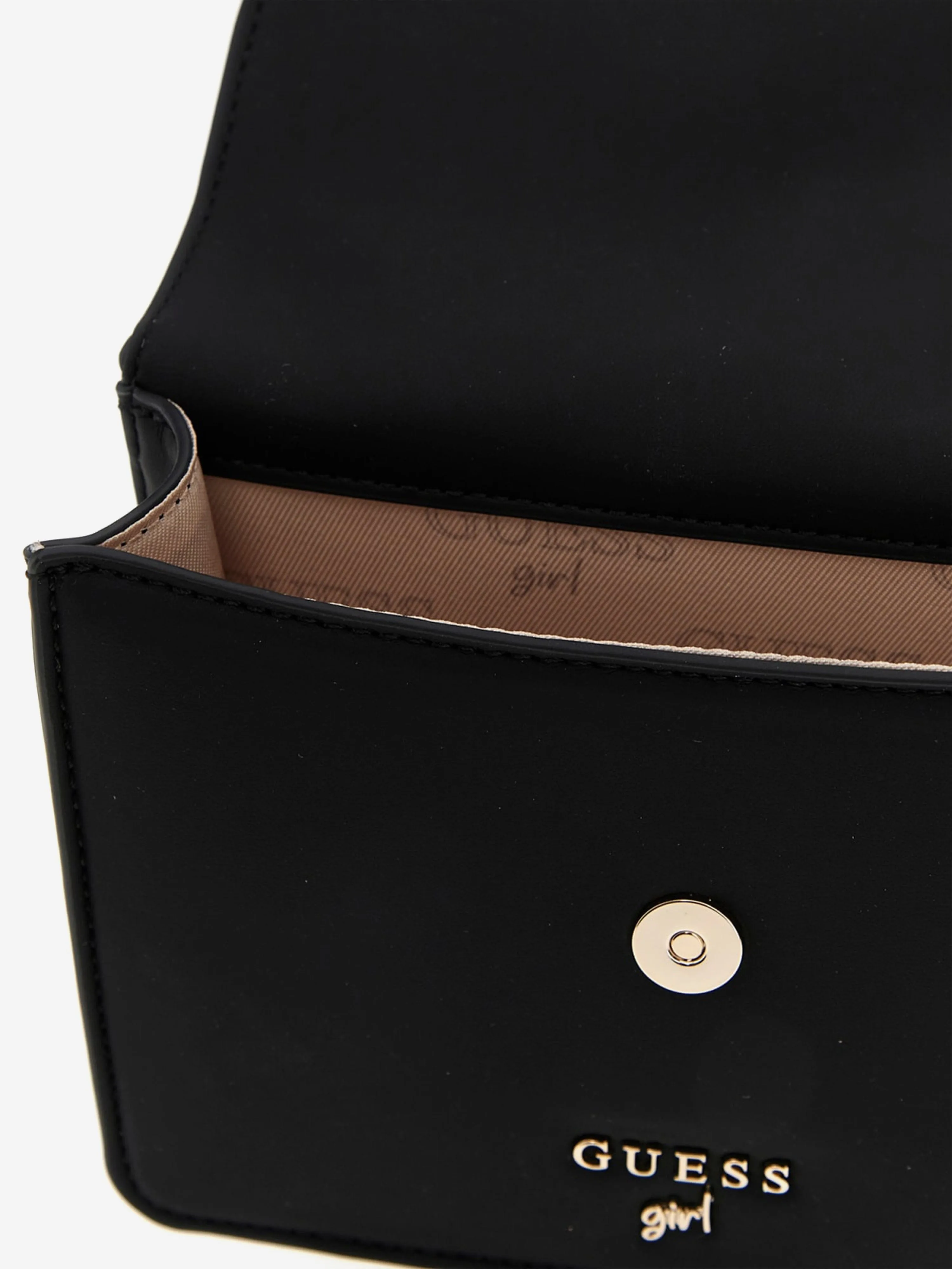 Girls Mini Crossbody Bag in Black (17cm)