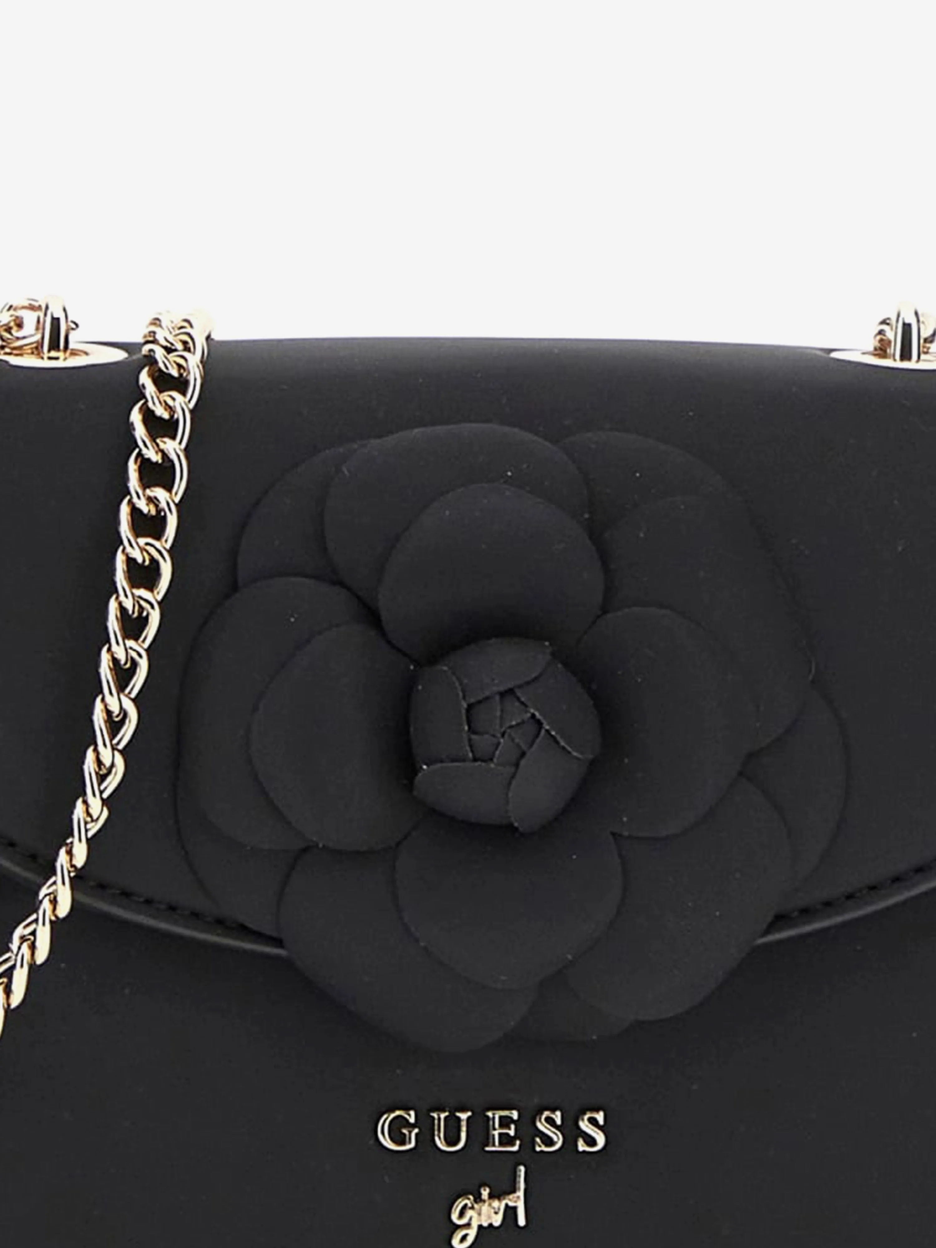 Girls Mini Crossbody Bag in Black (17cm)
