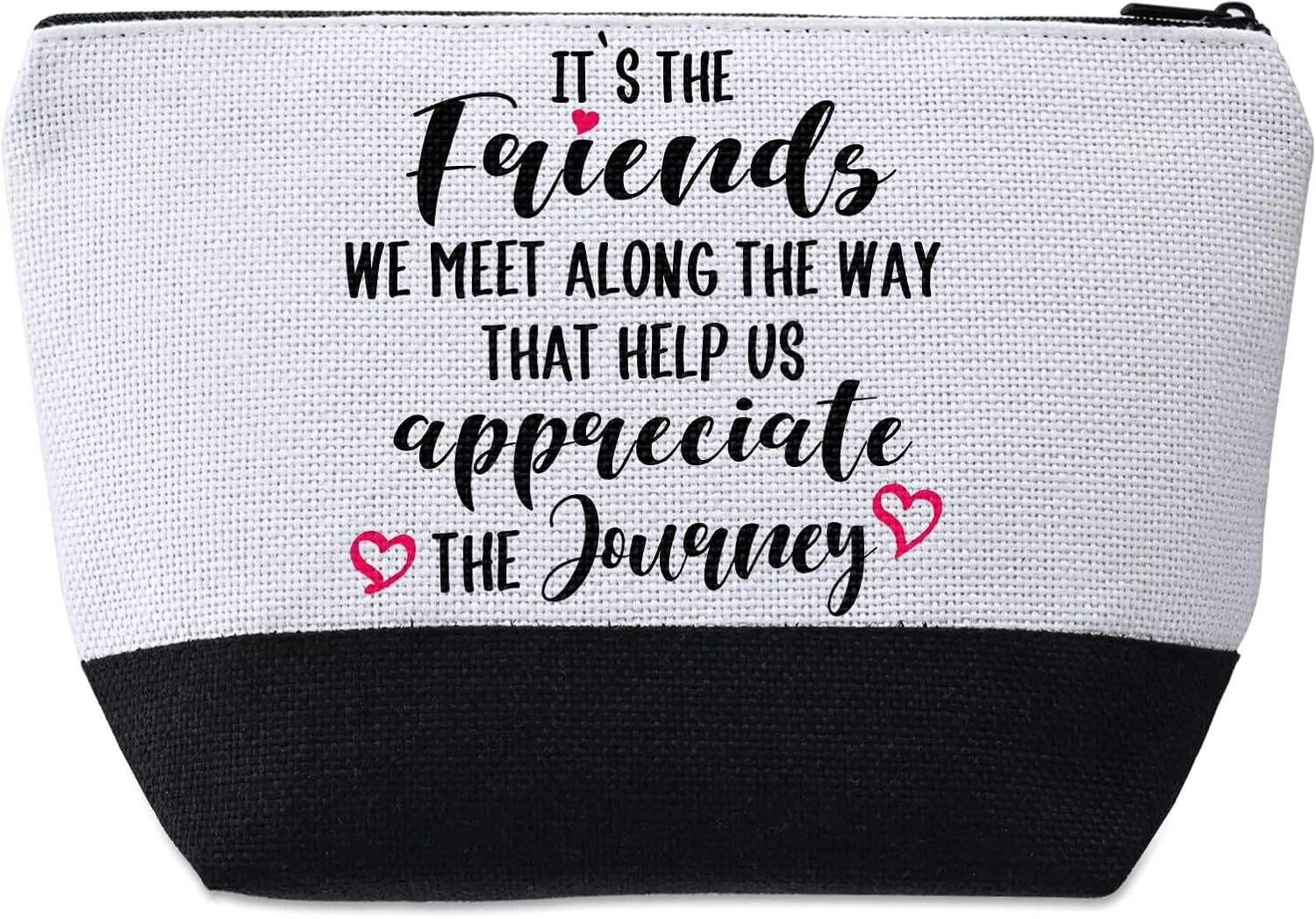 Girls Trip Gifts Makeup Bag,2 Pcs Cosmetic Toiletry Bag girls trip gifts favors for Friendship Bachelorette Party Birthday