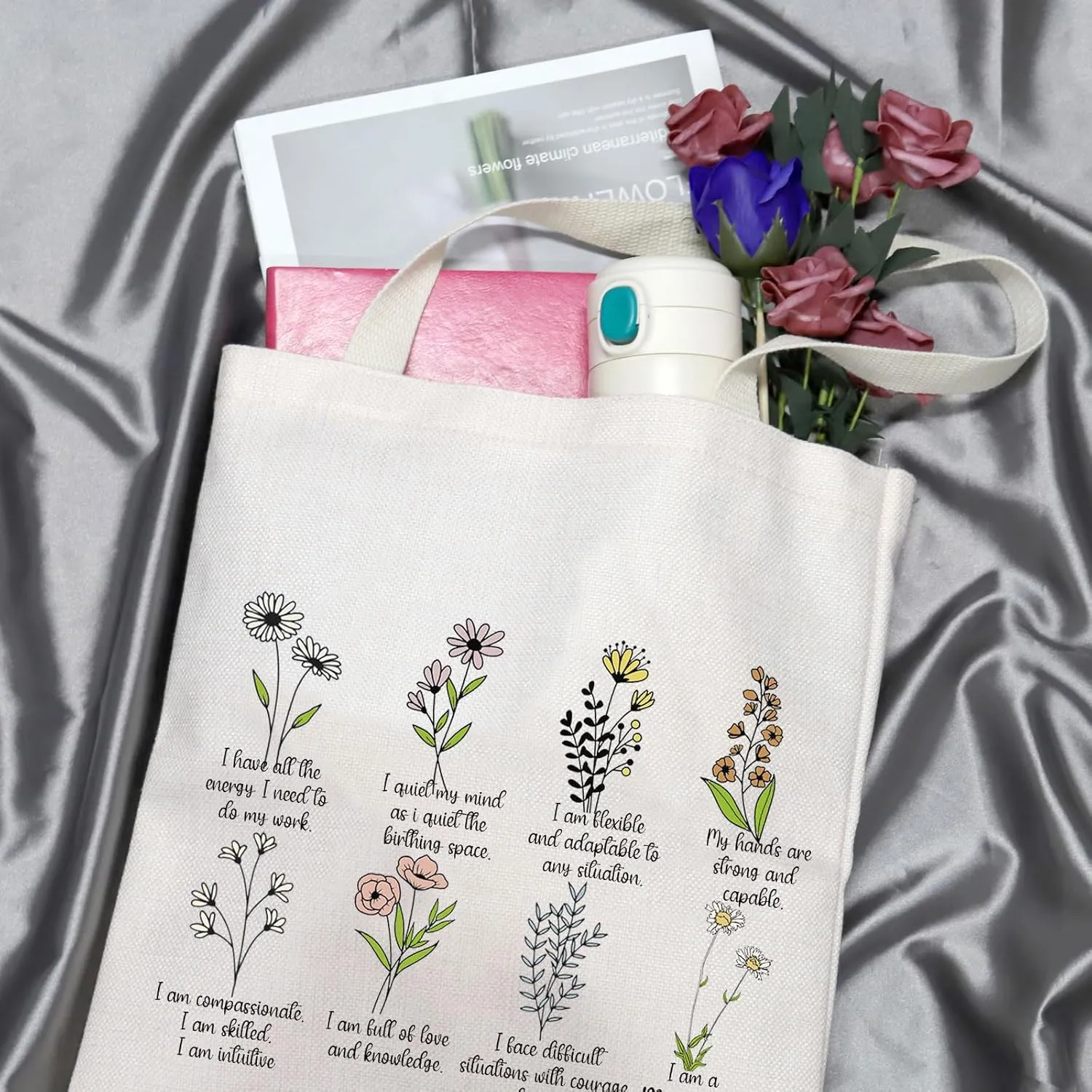 GJTIM Midwife Thank You Gift Doula Zipper Pouch Labor and Delivery Nurse Makeup Bag