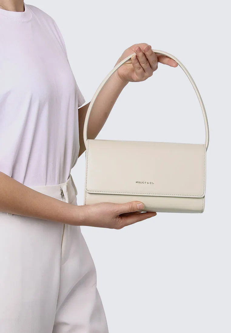 Glow on Jewel Crossbody (Beige)