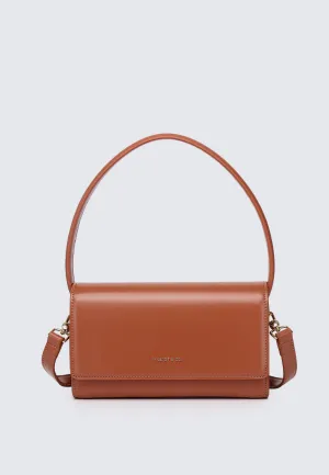 Glow on Jewel Crossbody (Chestnut)