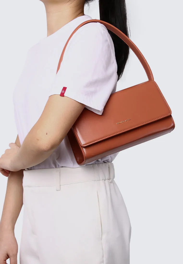 Glow on Jewel Crossbody (Chestnut)