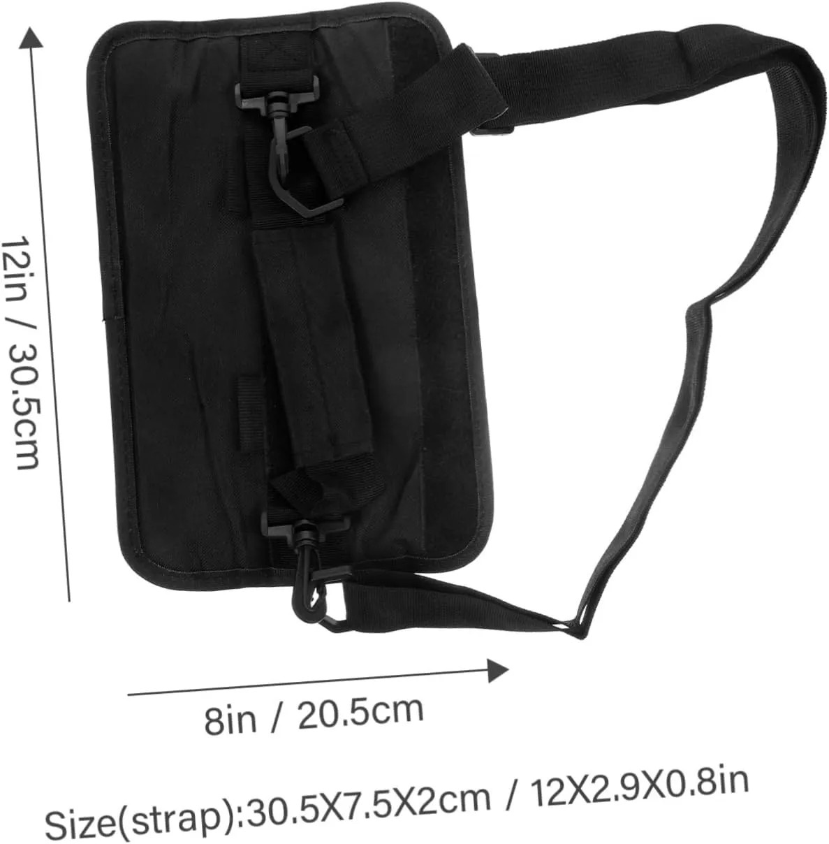 Golfing Club Carrier Bag Durable Golf Pouch with Side Bag Design for to Enthusiasts