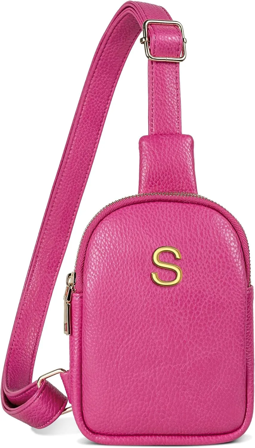 Graduation Gifts for Daughter Granddaughter, Personalized Crossbody Bags with Initial Letters, Teen Girl Gifts Trendy Stuff, Mini Lightweight Sling Purse, Gifts for Her, Gifts for Teen Girls