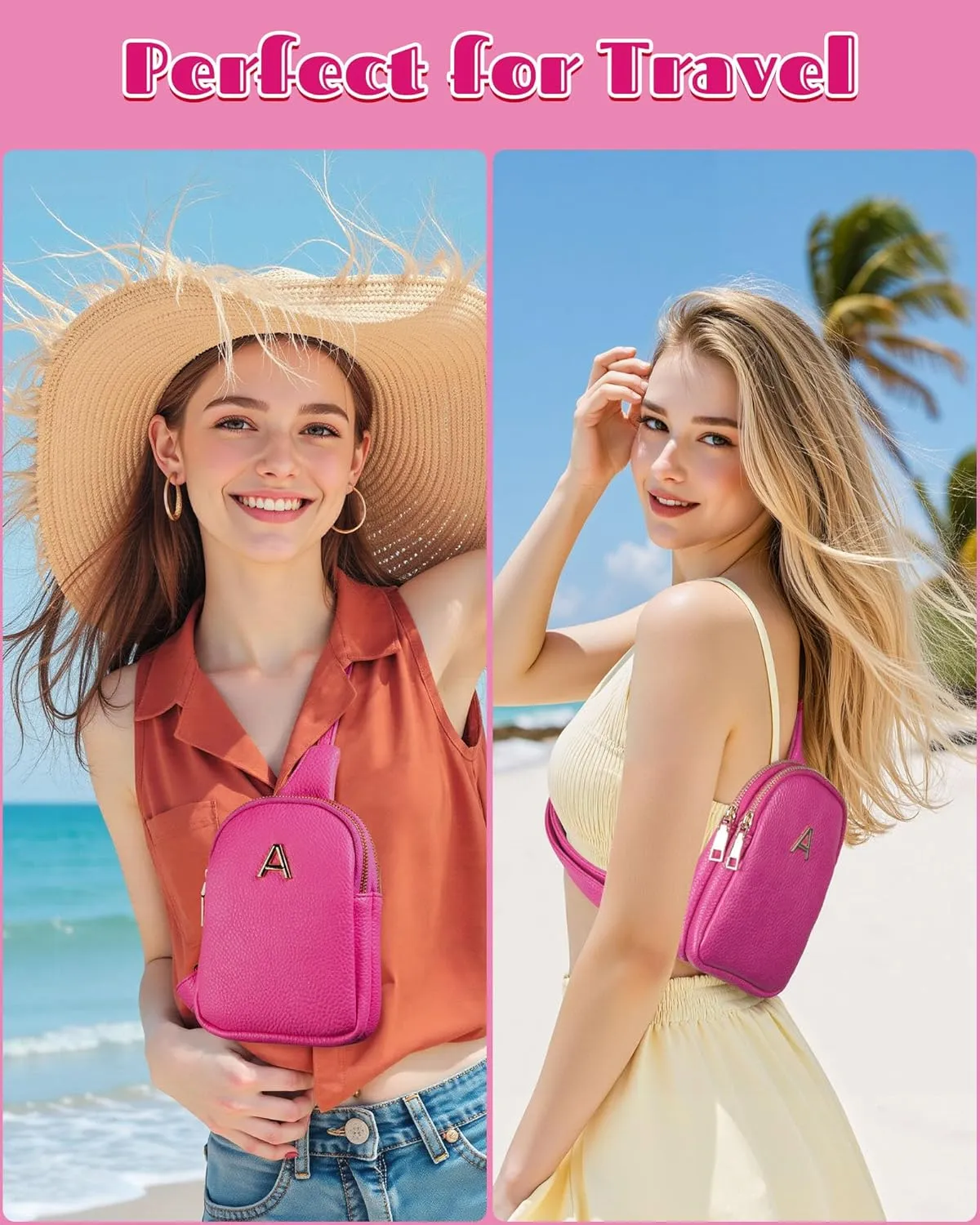 Graduation Gifts for Daughter Granddaughter, Personalized Crossbody Bags with Initial Letters, Teen Girl Gifts Trendy Stuff, Mini Lightweight Sling Purse, Gifts for Her, Gifts for Teen Girls