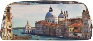 Grand canal in Italy Makeup Bag for Women Men Travel Toiletry Bag Aesthetic Purse Pouch Large Pencil Case