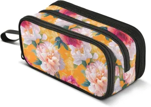 GuoChe Nylon Pencil Bags For Kids Large Capacity Pencil Case For High School Stationery Bag for Middle School Man
