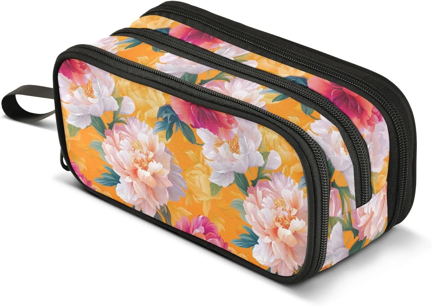 GuoChe Nylon Pencil Bags For Kids Large Capacity Pencil Case For High School Stationery Bag for Middle School Man