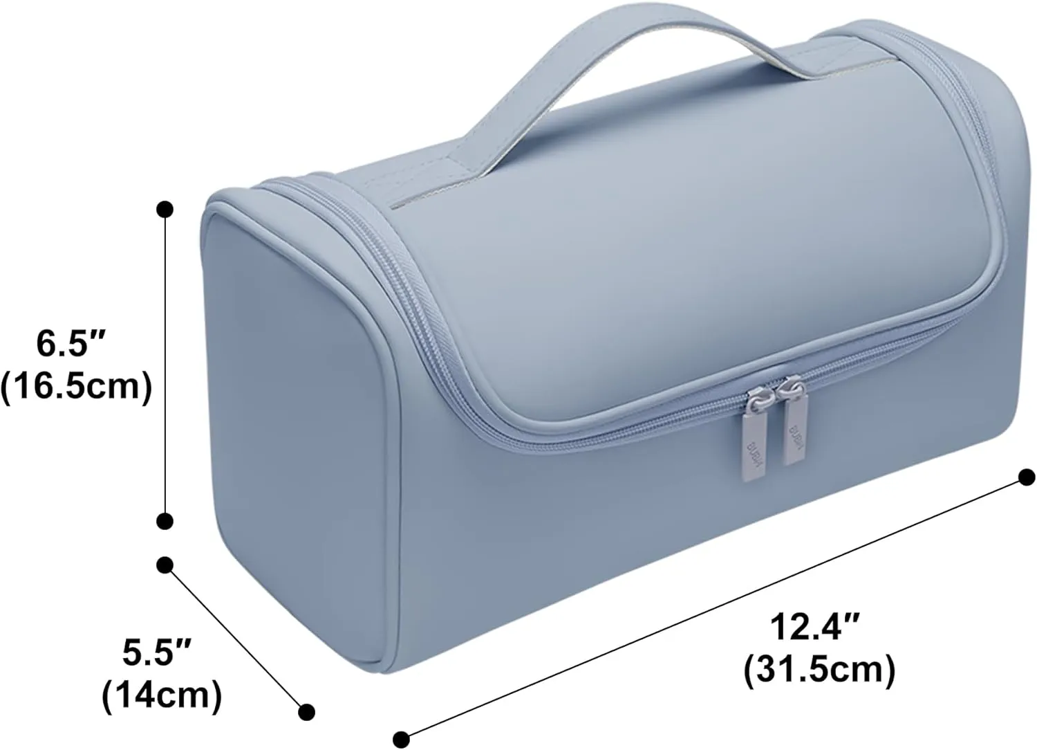 Hair Dryer Travel Case, Portable Hairdryer Storage Bag with Hanging Hook, Waterproof Hair Dryers Organizer Bags