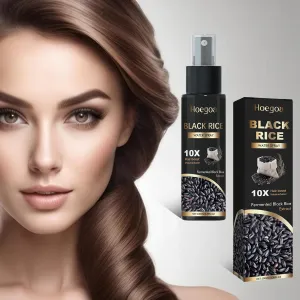 Hair Growth Serum, Organic Black Rice Water for Hair Growth Spray For Hair Loss, Hair Growth Serum Products Hair Regrowth for Thicker Fuller Hair