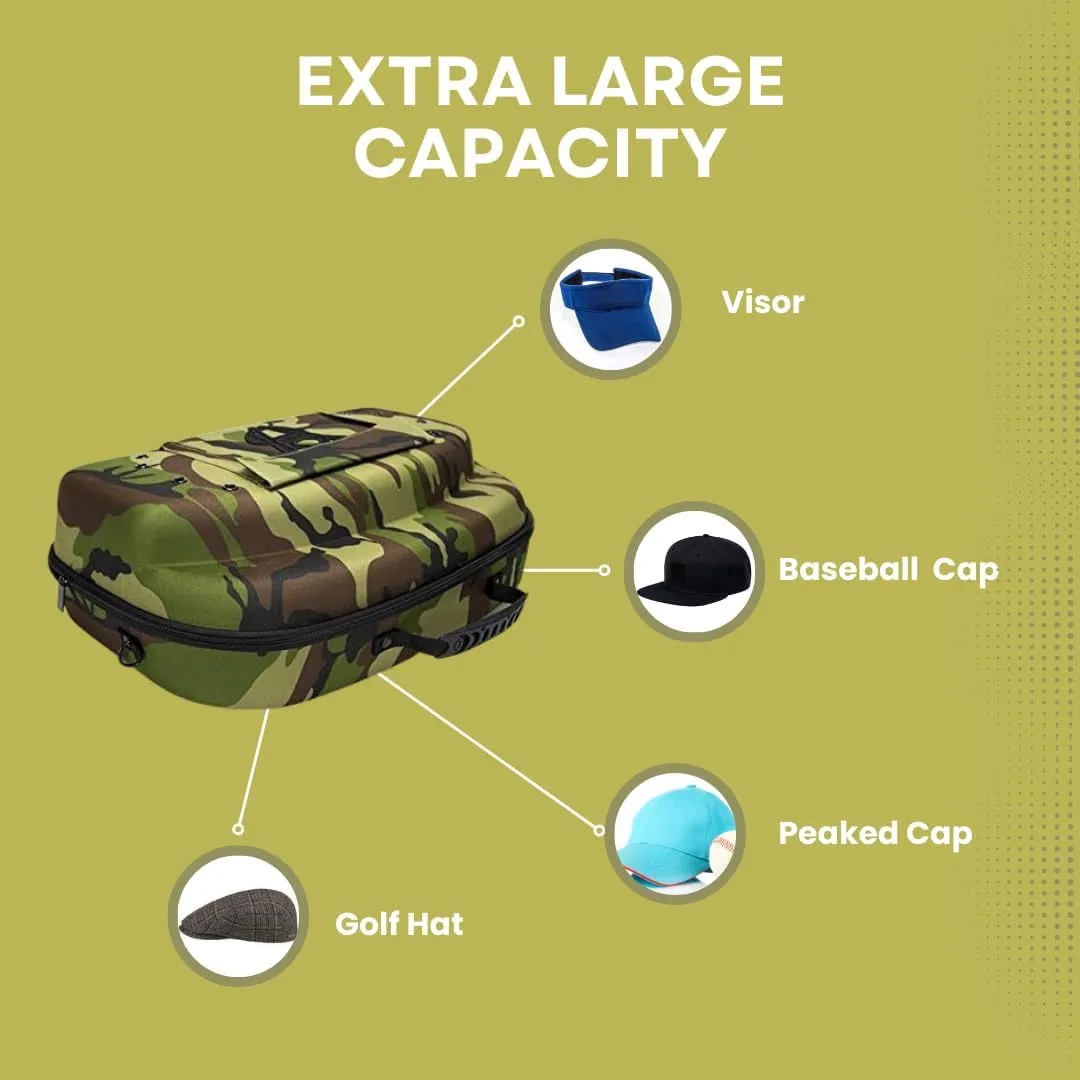 HG Travel VIP Carrier Case, Multi Use up to 14 Hats