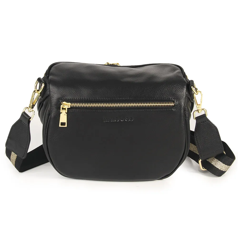 Hi Ho & Co New Rocker Bag Black/Gold