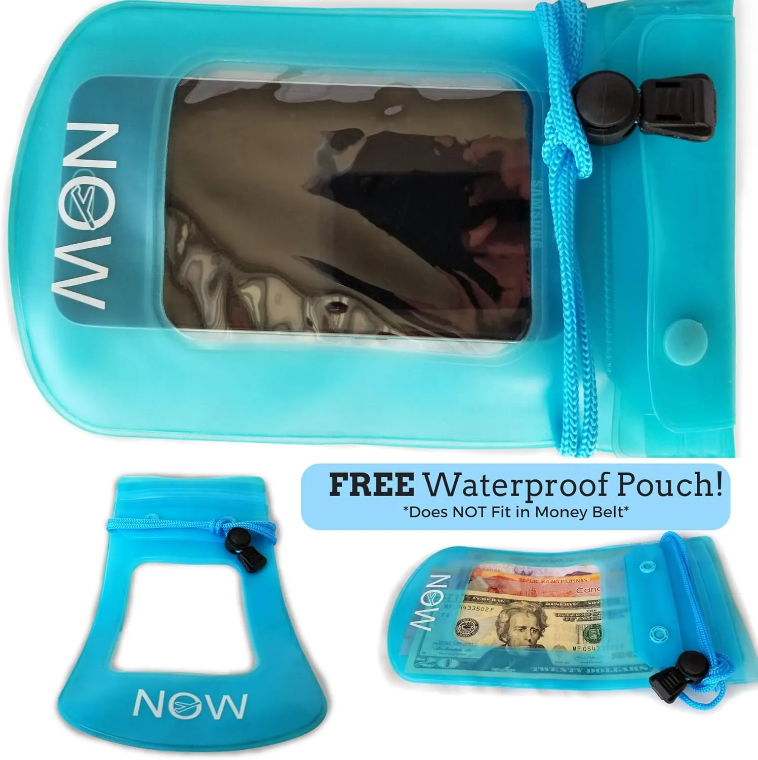 Hidden Anti Theft RFID Money Belt for Travel